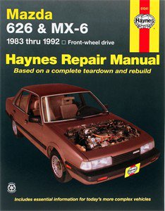 Haynes Reparationshandbok, Mazda 626 & MX-6 (FWD), Universal