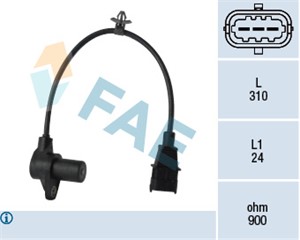 Impulsgivare, vevaxel, HYUNDAI GETZ, i10 I, i20 I, KIA PICANTO, RIO III, 39180 2A500, 39180-2A400, 39180-2A500, 7700426617