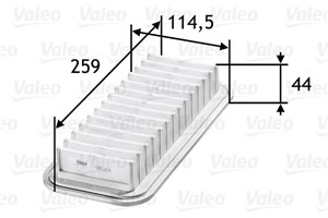 Luftfilter, CITROËN C1, DAIHATSU SIRION, PEUGEOT 107, SUBARU JUSTY IV, TOYOTA AYGO, URBAN CRUISER, YARIS, YARIS VERSO, 1444PV, 1444-PV,