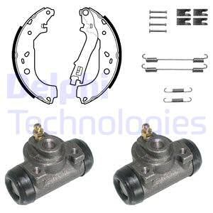 Bromsbackar, sats, Bakaxel, FIAT DOBLO Minibus, minivan, DOBLO Skåp/stor limousine, IDEA, LANCIA MUSA