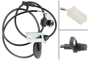 ABS-givare, Sensor, hjulvarvtal, Bakaxel, båda sidor, MAZDA 6 Kombi, 6 Sedan, GHP94371Y
