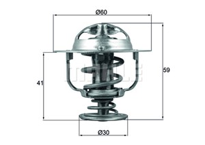 Termostat, kylvätska, HYUNDAI,KIA,TOYOTA, 255003C100, 255003C130, 9091603097, 9091603118