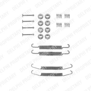 Tillbehörssats, bromsbackar, Bakaxel, Framaxel, FIAT,LANCIA,SEAT