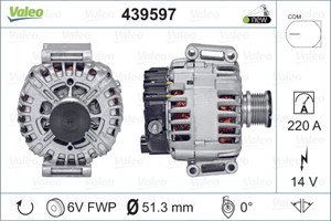 Generator, MERCEDES-BENZ, 6461540802, A6461540802