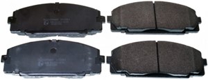 Bromsbeläggsats, Framaxel, TOYOTA HIACE / COMMUTER Buss V, HIACE Buss IV, HIACE Skåp IV, HIACE Skåp V, 04465 25040, 04465 26020, 04465 2