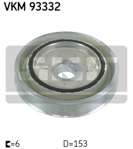 Remskiva, vevaxel, CITROËN,FIAT,LANCIA,PEUGEOT, 0515.V3, 9683886680