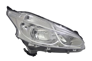 Strålkastare, Vänster, PEUGEOT 208 I, 208 Skåp/halvkombi, 9802221880