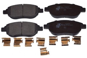 Bromsbeläggsats, Framaxel, CITROËN,FIAT,LANCIA,PEUGEOT, 16 111 407 80, 16 111 409 80, 1611140780, 1611140980, 42.5222, 42.5235, 42.5250,