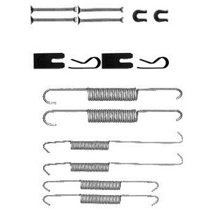Tillbehörssats, bromsbackar, Bakaxel, TOYOTA FORTUNER, HILUX Flak/chassi, HILUX Pick-up VII, HILUX Pick-up VIII