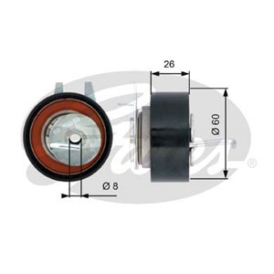 Spännrulle, kamrem, CITROËN,JAGUAR,LAND ROVER,PEUGEOT, 0829.C0, 0829.G0, 0829C0, 0829G0, 4S7Q-6K254-BD, 7H2Q-6K254-AA, 9814121580, 9X2Q6