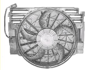 Fläkt, kylare, BMW X5 [E53], 11214-88260, 64546919052, 64546921382, 64548386085, 6919052, 6921382