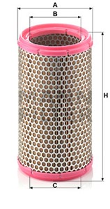 Luftfilter, ALFA ROMEO 147, 156, 156 Sportwagon, 166, GT, GTV, SPIDER, LANCIA KAPPA, KAPPA Coupé, KAPPA SW, 60603977, 60811342, 60811342