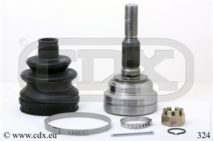 Drivknut, På hjulsidan, OPEL,VAUXHALL, 374002