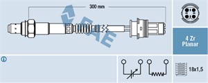 Lambdasond, Vänster, CHRYSLER,MERCEDES-BENZ,SMART, 000 540 94 17, 00003122V005, 0003122V0040000, 001 540 37 17, 001 540 38 17, 001 540 5