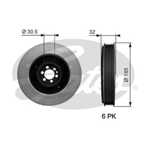 Remskiva, vevaxel, ALFA ROMEO,FIAT,LANCIA, 46427969, 46544615, 46742884, 55184474, 55187707, 55215574, 55217328, 60815929, 71747796