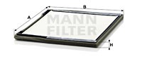 Kupefilter, ALFA ROMEO 164, FIAT CROMA, LANCIA THEMA, THEMA SW, SAAB 9000, 9000 Halvkombi, 60801430, 60811242, 7797229, 82398550, 824725
