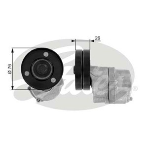 Spännrulle, flerspårsrem, VOLVO S40 I, V40 Kombi, 9146249