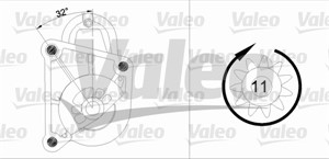 Startmotor, OPEL,RENAULT,VOLVO, 4400331, 4402118, 4402411, 4502478, 7700113207, 7700113208, 7701499804, 8200466763, 8200724823, 9108331,
