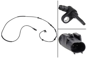 ABS-givare, Sensor, hjulvarvtal, framaxel vänster, ALFA ROMEO 147, 156, 156 Sportwagon, GT, 46823093