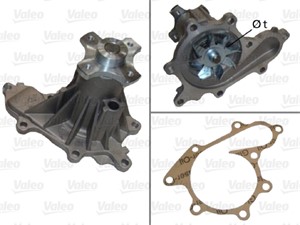 Vattenpump, NISSAN CABSTAR, NAVARA, NP300 NAVARA, NP300 PICKUP, PATHFINDER III, PICK UP, 21010EB300, 21010-EB300, 21010EB30A, 21010-EB30