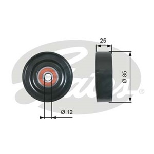 Spännrulle, flerspårsrem, NISSAN ALMERA II, ALMERA Hatchback II, ALMERA TINO, BLUEBIRD SYLPHY I, PRIMERA, PRIMERA Hatchback, 119251M201,