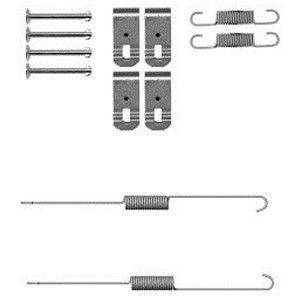 Tillbehörssats, bromsbackar, Bakaxel, ISUZU D-MAX II, D-MAX Flak/chassi I, MITSUBISHI L200 / TRITON