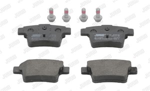 Bromsbeläggsats, Bakaxel, FORD MONDEO III, MONDEO Sedan III, MONDEO Turnier III, JAGUAR X-TYPE I, X-TYPE Kombi I, 1121895, 1152316, 1207