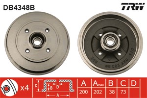 Bromstrumma, Bakaxel, OPEL AGILA, VAUXHALL AGILA Mk I, 4707272, 9214294
