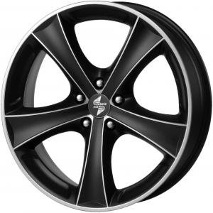 EtaBeta Tettsut Matt Black Polished 8x19 5/114.3 ET40 B67.1