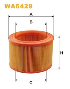 Luftfilter, CITROËN,LADA,PEUGEOT,TALBOT, 1 137 482, 1145.89, 1445.53, 1445.74, 1445.90, 2121-51109100, 25 062 211, 5 012 563, 5 012 648,