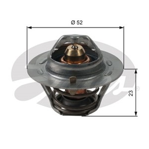Termostat, kylvätska, CHRYSLER,DAIHATSU,DODGE,FORD,FORD USA,LAND ROVER,LOTUS,MG,PLYMOUTH,ROVER,SUZUKI,TOYOTA,TRIUMPH,VW, 1634187207, 175