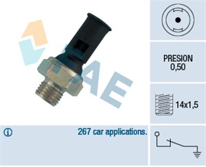 Varningsswitch, oljetryck, FORD,VOLVO, 04L 906 088 DD, 04L 906 088 EF, 1347003, 1347003-4, 1371947, 272484, 3545316-6, 3545696, 3545696-
