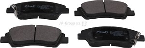 Bromsbeläggsats, Framaxel, HYUNDAI i10 II, 58101B4A00, 58101B9A30, 58101B9A70