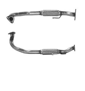 Avgasrör, Fram, FIAT PUNTO, PUNTO Cabriolet, LANCIA Y, 2198308, 21983080, 46479683, 46532418