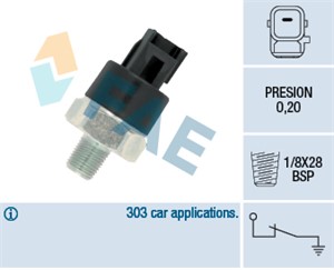 Varningsswitch, oljetryck, CITROËN,HONDA,LEXUS,MAZDA,MINI,PEUGEOT,TOYOTA,VOLVO,VW, 1131.J1, 13 627 792 397, 30713497, 30874183, 30874788