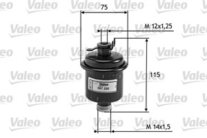 Bränslefilter, HONDA,ROVER,TOYOTA, 16010S01A30, 16010-S01-A30, 16010S01A31, 16010-S01-A31, 16010S01A32, 16010-S01-A32, 16010ST5931, 1601