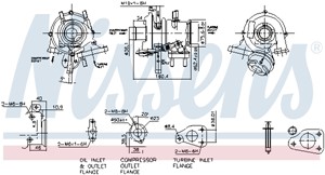 Turbo, CHEVROLET,CITROËN,FIAT,FORD,LANCIA,OPEL,PEUGEOT, 0375S1, 1539469, 1607371380, 1610428080, 1613360880, 1623192480, 1722824, 174249