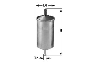 Bränslefilter, ALFA ROMEO,AUDI,CHEVROLET,CITROËN,DAEWOO,FIAT,ISUZU,LANCIA,NISSAN,OPEL,PEUGEOT,SEAT,SKODA,VAUXHALL,VW, 004312114, 1191132
