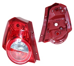 Baklykta, Höger, CHEVROLET AVEO / KALOS Halvkombi, 95952067, 96650805