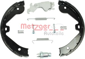 Bromsbackar, sats, Bakaxel, AUDI Q7, MERCEDES-BENZ GL-KLASS [X164], M-KLASS [W164], R-KLASS [W251, V251], PORSCHE CAYENNE, VW TOUAREG, 1