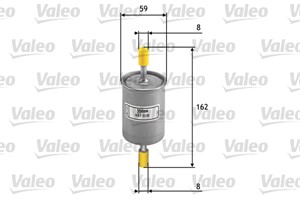 Bränslefilter, CHEVROLET,DAEWOO, 25 121 074, 25121074, 96 281 411, 96 335 719, 96 444 649, 96281411, 96335719, 96444649, 96503420, 96507