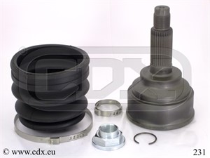 Drivknut, På hjulsidan, MAZDA, FS1722510, FS1722510B, FS1722610