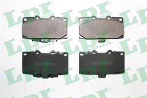Bromsbeläggsats, Framaxel, SUBARU IMPREZA Coupé, IMPREZA Kombi, IMPREZA Sedan, 26296AE120, 26296FA100, 26296FA102, 26296FA170, 26296FE07