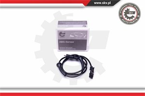 ABS-givare, Sensor, hjulvarvtal, Tvåsidig, RENAULT, 8200043136, 8200296571