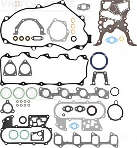 Hel packningssats, motor, TOYOTA DYNA 150 Flak/chassi, DYNA Flak/chassi, HIACE Buss IV, HIACE Skåp IV, HILUX Pick-up VI, VW TARO, 04111-