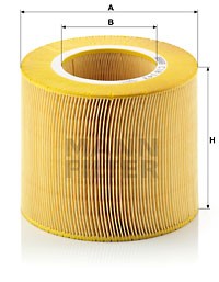 Luftfilter, SAAB 9-5, 9-5 Kombi, 4572491, 5173166, 55560911