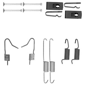 Tillbehörssats, bromsbackar, parkeringsbroms, Bakaxel, NISSAN,RENAULT,TOYOTA
