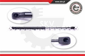 Gasfjäder, bagageutrymme, Bak, DACIA LOGAN MCV, SANDERO, RENAULT SANDERO/STEPWAY I, 8200526363, 8200735264