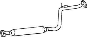 Mittenljuddämpare, MAZDA 626 IV, 626 Hatchback IV, MX-6, XEDOS 6, F50540300C, F51740300A, FS0540300A, FS0540300C, FS0540300D, FS0540300D