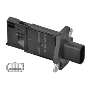Luftmassemätare, FORD,LAND ROVER,PEUGEOT,VOLVO, 1376235, 30777415, 6C1112B579AA, MHK501040